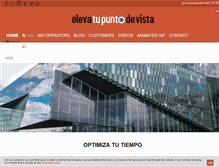 Tablet Screenshot of elevatupuntodevista.com
